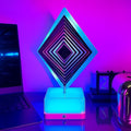 3D 360 Rotating Square Night Light